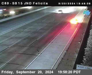 SB 15 at Felicita Road