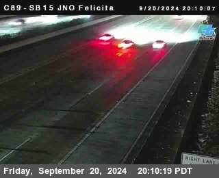 SB 15 at Felicita Road