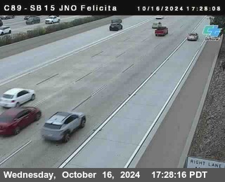 SB 15 at Felicita Road