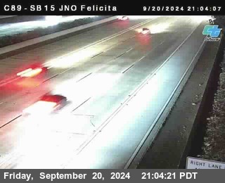 SB 15 at Felicita Road