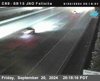 SB 15 at Felicita Road