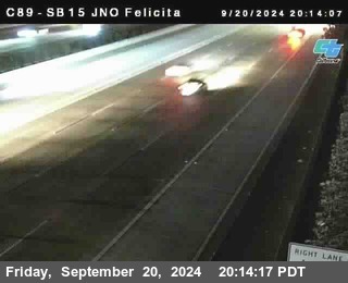 SB 15 at Felicita Road