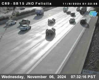 SB 15 at Felicita Road