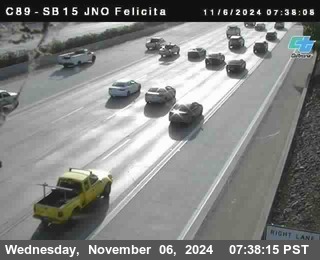 SB 15 at Felicita Road