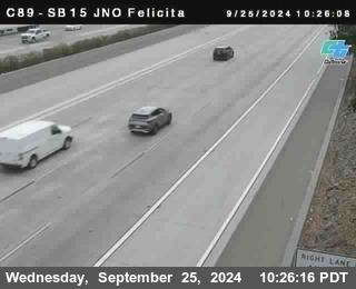 SB 15 at Felicita Road