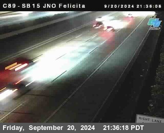 SB 15 at Felicita Road