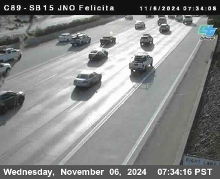 SB 15 at Felicita Road