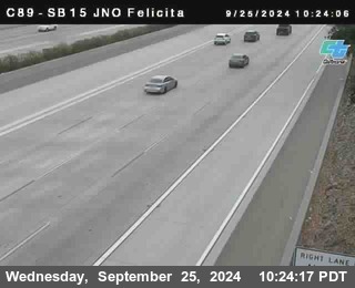 SB 15 at Felicita Road