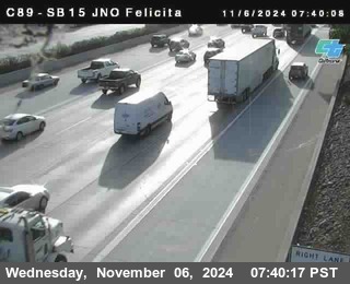 SB 15 at Felicita Road