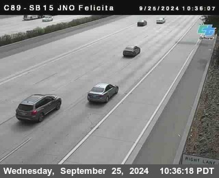 SB 15 at Felicita Road