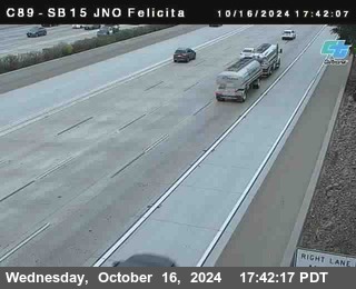 SB 15 at Felicita Road