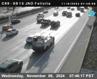 SB 15 at Felicita Road