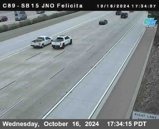 SB 15 at Felicita Road