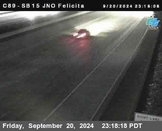 SB 15 at Felicita Road