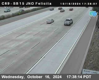 SB 15 at Felicita Road