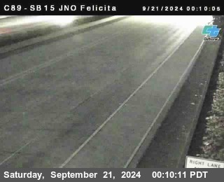 SB 15 at Felicita Road