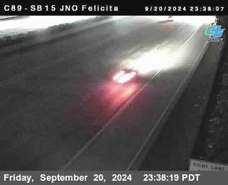 SB 15 at Felicita Road