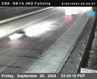 SB 15 at Felicita Road