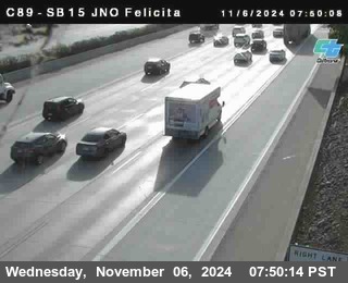 SB 15 at Felicita Road