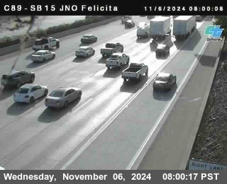 SB 15 at Felicita Road