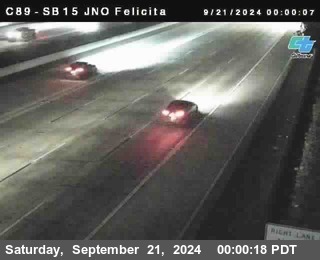 SB 15 at Felicita Road