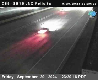 SB 15 at Felicita Road