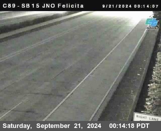 SB 15 at Felicita Road