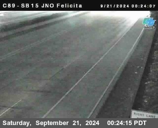 SB 15 at Felicita Road