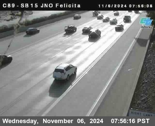 SB 15 at Felicita Road