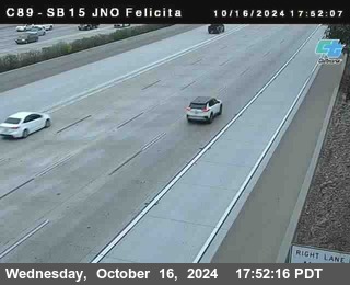 SB 15 at Felicita Road