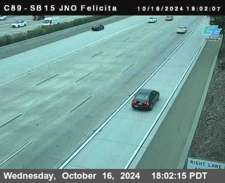 SB 15 at Felicita Road