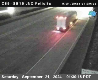 SB 15 at Felicita Road