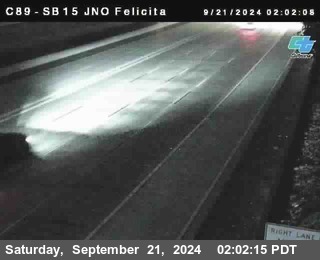 SB 15 at Felicita Road