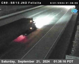 SB 15 at Felicita Road