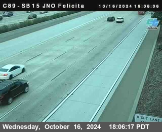 SB 15 at Felicita Road