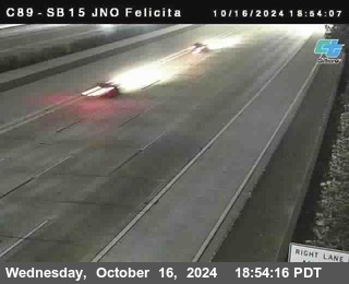 SB 15 at Felicita Road