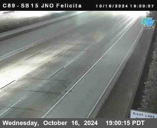 SB 15 at Felicita Road