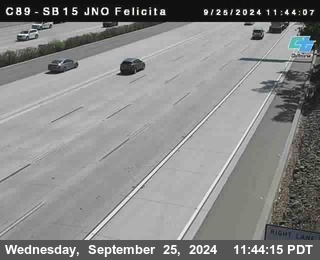 SB 15 at Felicita Road