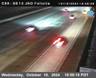 SB 15 at Felicita Road