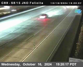 SB 15 at Felicita Road