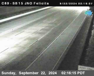 SB 15 at Felicita Road