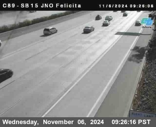 SB 15 at Felicita Road