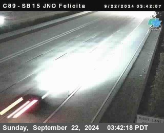 SB 15 at Felicita Road