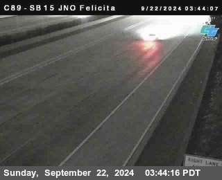 SB 15 at Felicita Road