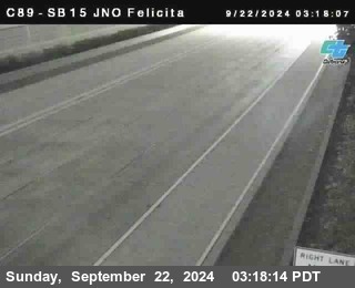 SB 15 at Felicita Road