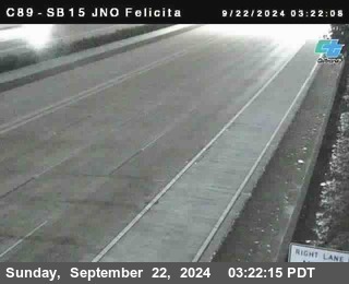 SB 15 at Felicita Road