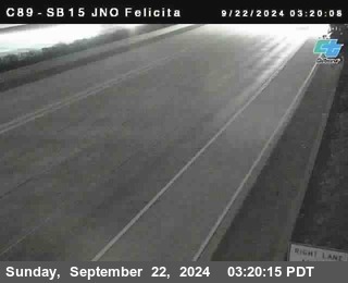 SB 15 at Felicita Road