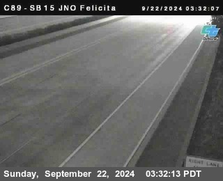 SB 15 at Felicita Road