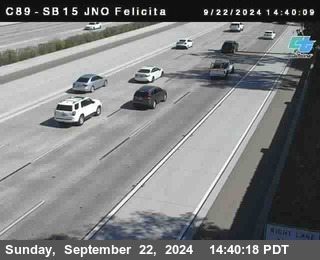 SB 15 at Felicita Road