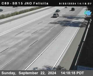 SB 15 at Felicita Road